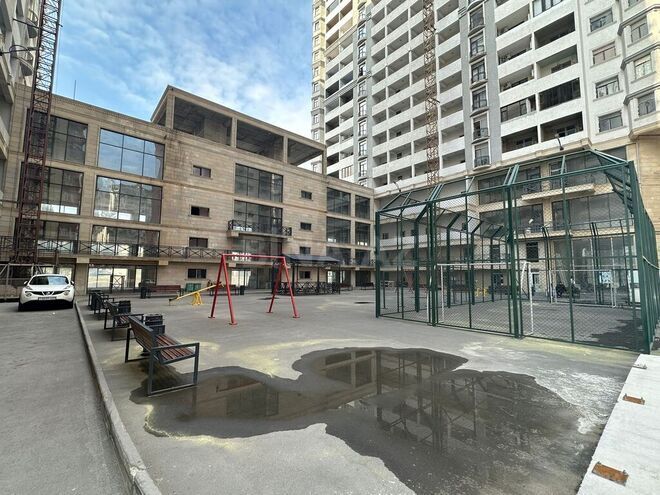 3 otaqlı yeni tikili - Şah İsmayıl Xətai m. - 118 m² (3)