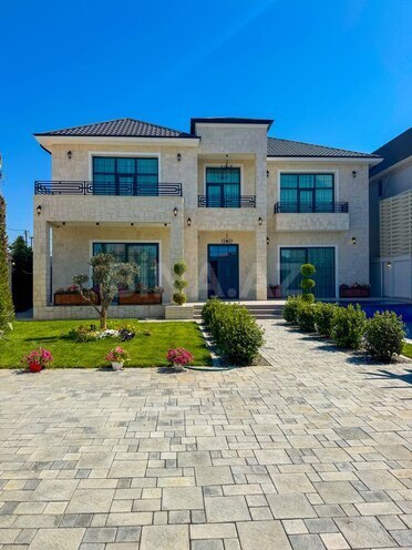 6 otaqlı həyət evi/bağ evi - Şüvəlan q. - 400 m² (4)