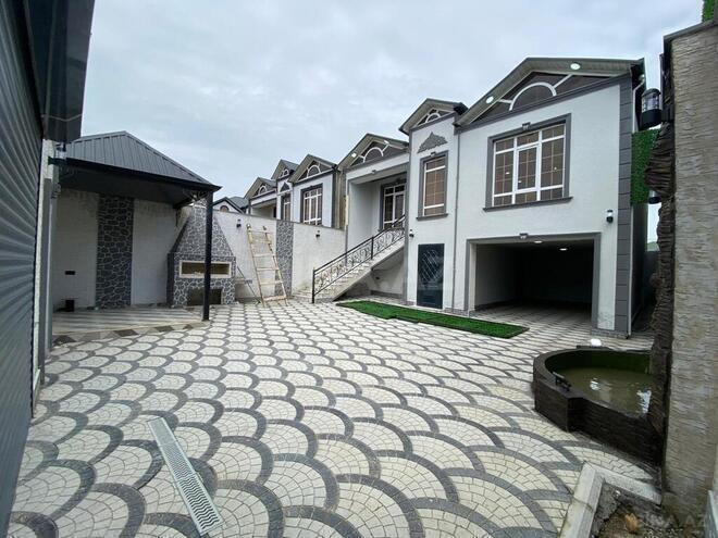 7 otaqlı həyət evi/bağ evi - Savalan q. - 210 m² (1)