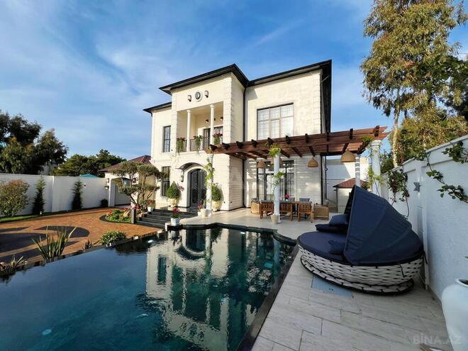 6 otaqlı həyət evi/bağ evi - Mərdəkan q. - 440 m² (1)