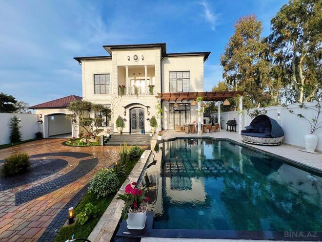 6 otaqlı həyət evi/bağ evi - Mərdəkan q. - 440 m² (2)