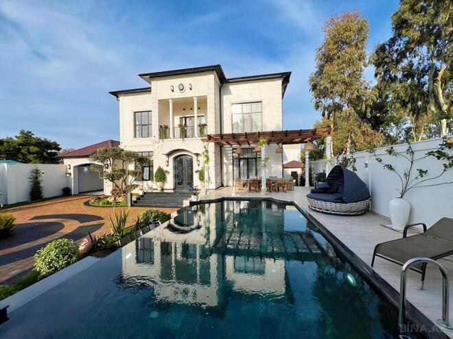 6 otaqlı həyət evi/bağ evi - Mərdəkan q. - 440 m² (3)
