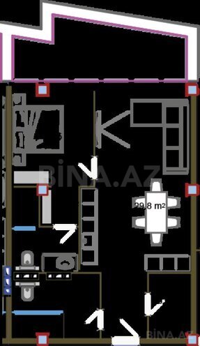 Продаётся 2-комн. новостройка 94.4 м², пос. Нардаран, photo 9 from 10