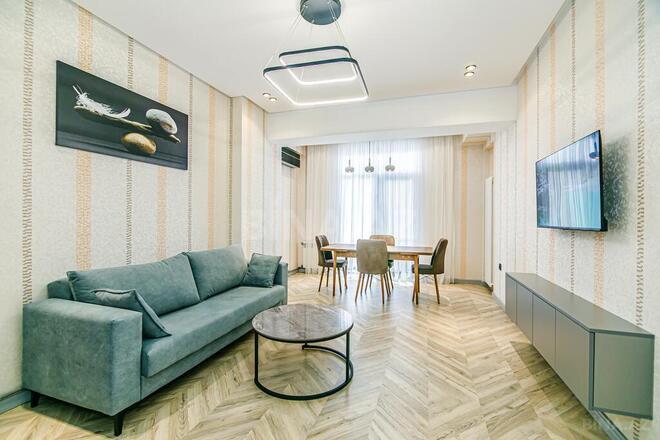 2 otaqlı yeni tikili - Şah İsmayıl Xətai m. - 110 m² (2)