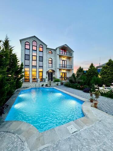 6 otaqlı həyət evi/bağ evi - Şüvəlan q. - 300 m² (13)