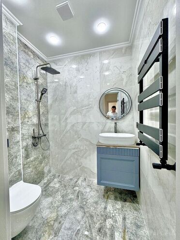 3 otaqlı yeni tikili - Qara Qarayev m. - 127 m² (20)