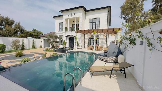 6 otaqlı həyət evi/bağ evi - Mərdəkan q. - 440 m² (1)