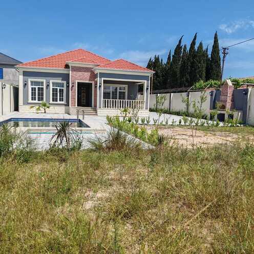 4 otaqlı həyət evi/bağ evi - Buzovna q. - 160 m² (1)
