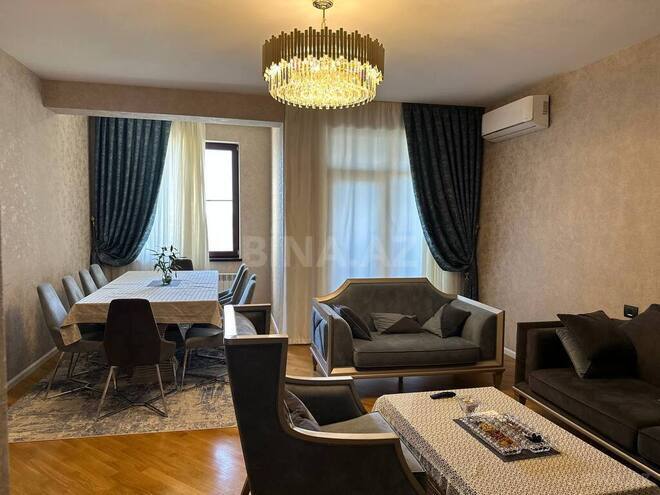 4 otaqlı yeni tikili - Nəriman Nərimanov m. - 138 m² (1)
