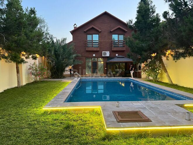 4 otaqlı həyət evi/bağ evi - Mərdəkan q. - 200 m² (1)