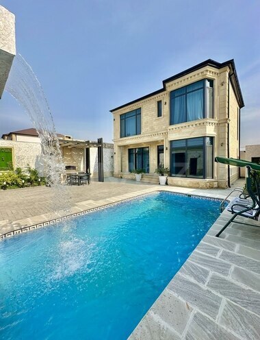 4 otaqlı həyət evi/bağ evi - Mərdəkan q. - 260 m² (1)