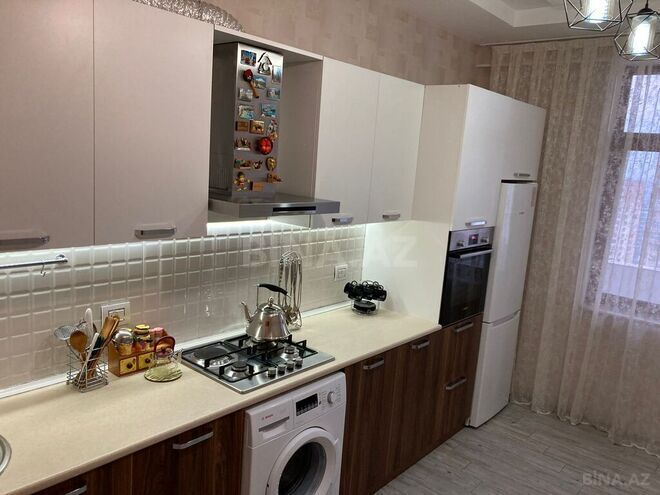 2 otaqlı yeni tikili - İnşaatçılar m. - 80 m² (13)