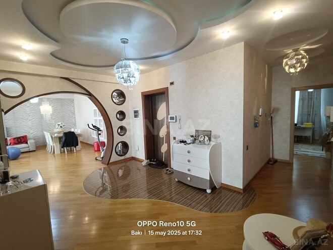 5 otaqlı yeni tikili - Şah İsmayıl Xətai m. - 200 m² (5)