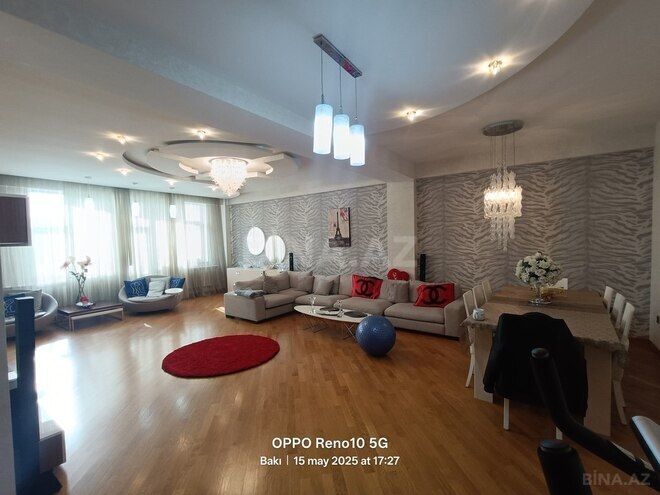 5 otaqlı yeni tikili - Şah İsmayıl Xətai m. - 200 m² (2)