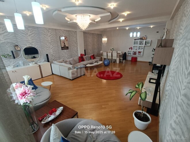 5 otaqlı yeni tikili - Şah İsmayıl Xətai m. - 200 m² (4)