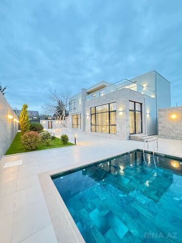 6 otaqlı həyət evi/bağ evi - Mərdəkan q. - 500 m² (1)