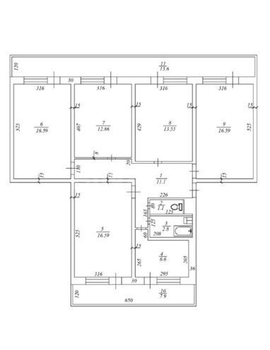 5-комн. вторичка - пос. Карачухур - 120 м² (20)