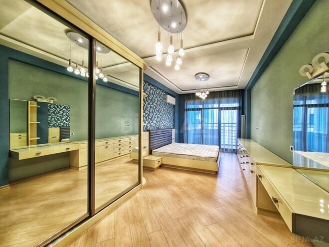 4 otaqlı yeni tikili - Şah İsmayıl Xətai m. - 215 m² (9)