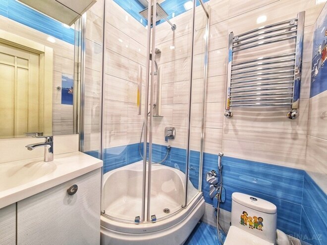 4 otaqlı yeni tikili - Şah İsmayıl Xətai m. - 215 m² (16)