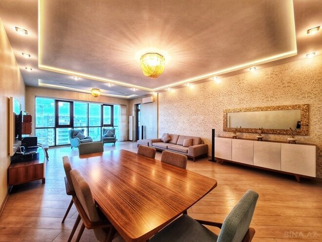 4 otaqlı yeni tikili - Şah İsmayıl Xətai m. - 215 m² (5)
