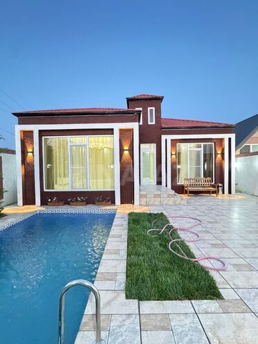4 otaqlı həyət evi/bağ evi - Mərdəkan q. - 160 m² (1)