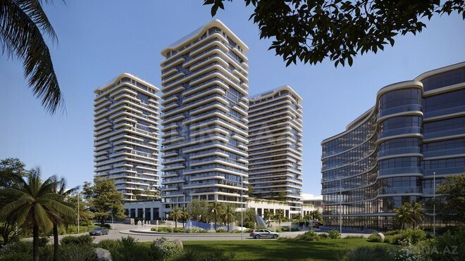 1-комн. новостройка - пос. Нардаран - 56.8 м² (3)