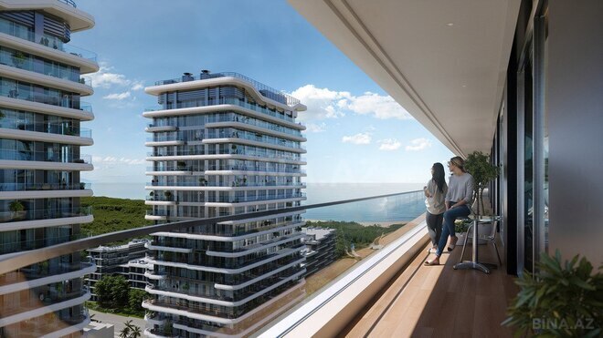 1-комн. новостройка - пос. Нардаран - 56.8 м² (2)