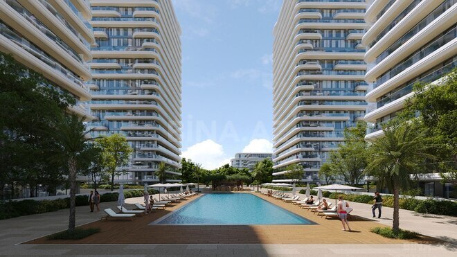 1-комн. новостройка - пос. Нардаран - 56.8 м² (1)