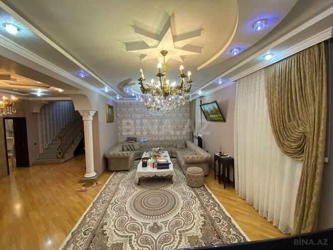 6 otaqlı həyət evi/bağ evi - 9-cu mikrorayon q. - 400 m² (4)