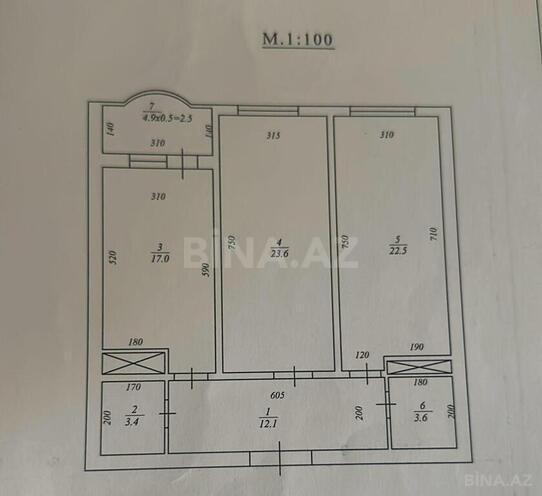 Продаётся 3-комн. новостройка 101 м², м. Нариман Нариманов, photo 18 from 19