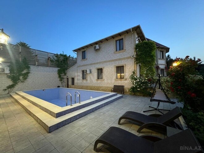 6 otaqlı həyət evi/bağ evi - Mərdəkan q. - 480 m² (2)