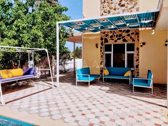 5 otaqlı həyət evi/bağ evi - Mərdəkan q. - 200 m² (15)
