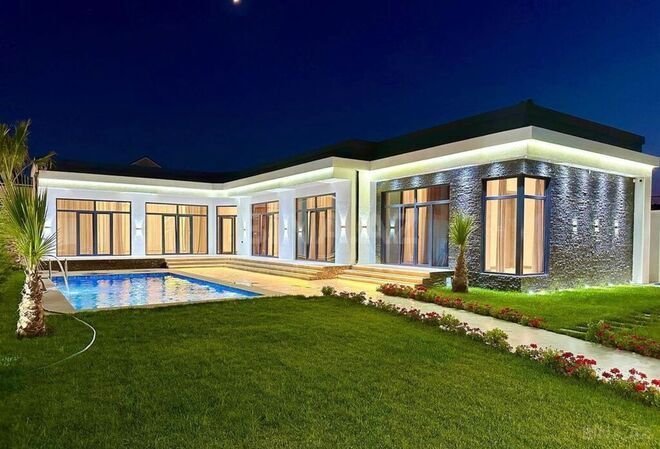 İcarəyə verilir 4 otaqlı həyət evi/bağ evi 210 m², Mərdəkan q., photo 1 from 20