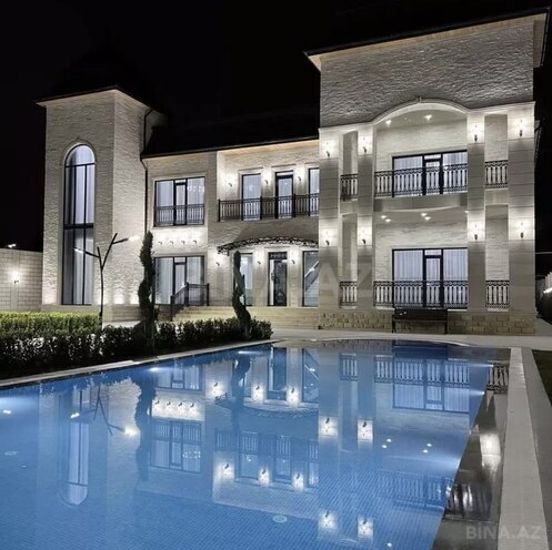 İcarəyə verilir 6 otaqlı həyət evi/bağ evi 540 m², Xəzər r., photo 1 from 18