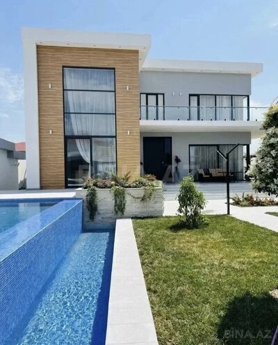 4 otaqlı həyət evi/bağ evi - Mərdəkan q. - 360 m² (1)