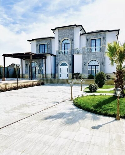 4 otaqlı həyət evi/bağ evi - Mərdəkan q. - 390 m² (2)