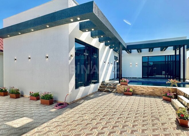 4 otaqlı həyət evi/bağ evi - Mərdəkan q. - 145 m² (2)