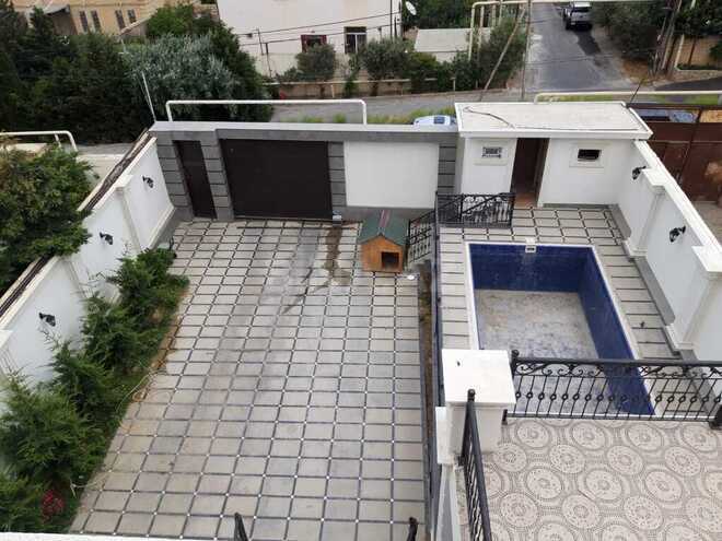 8 otaqlı həyət evi/bağ evi - Badamdar q. - 500 m² (2)