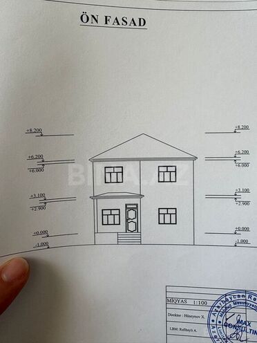 6 otaqlı həyət evi/bağ evi - Hövsan q. - 174 m² (14)