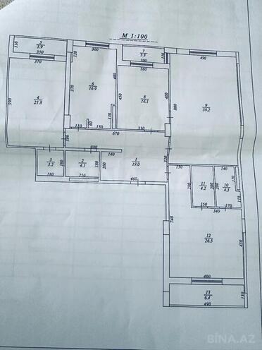 4 otaqlı yeni tikili - Yasamal q. - 175 m² (5)