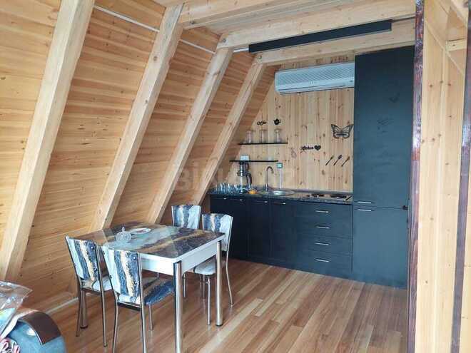 2 otaqlı həyət evi/bağ evi - Qəbələ - 50 m² (12)
