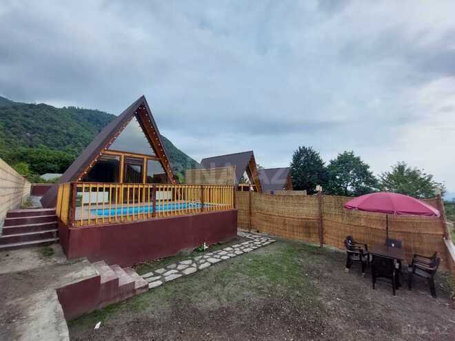 2 otaqlı həyət evi/bağ evi - Qəbələ - 50 m² (28)