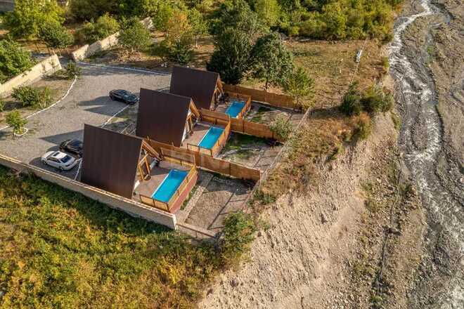 2 otaqlı həyət evi/bağ evi - Qəbələ - 50 m² (16)