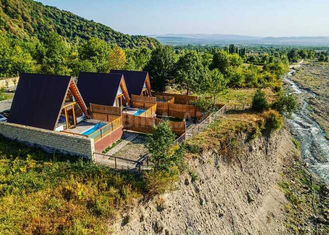 2 otaqlı həyət evi/bağ evi - Qəbələ - 50 m² (1)