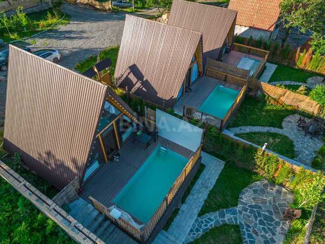 2 otaqlı həyət evi/bağ evi - Qəbələ - 50 m² (30)