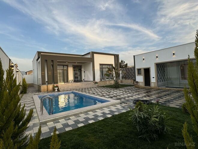 4 otaqlı həyət evi/bağ evi - Şüvəlan q. - 220 m² (5)
