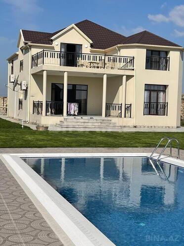 6 otaqlı həyət evi/bağ evi - Xəzər r. - 180 m² (1)