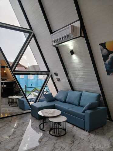 2 otaqlı həyət evi/bağ evi - Qəbələ - 120 m² (20)