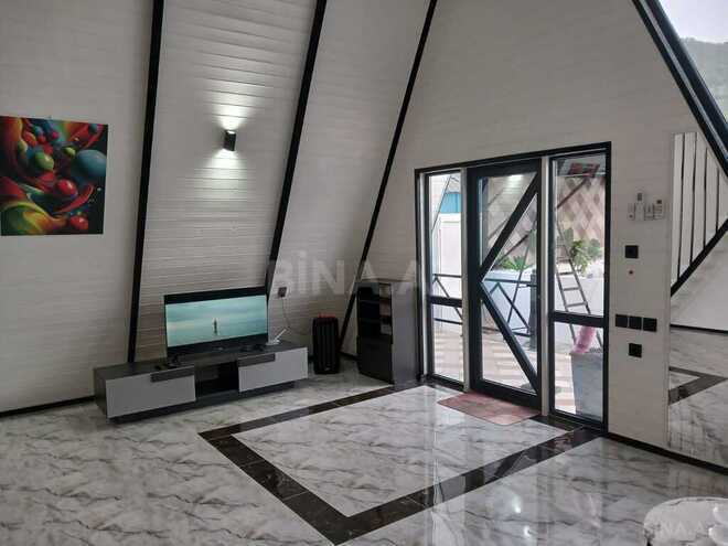2 otaqlı həyət evi/bağ evi - Qəbələ - 120 m² (15)