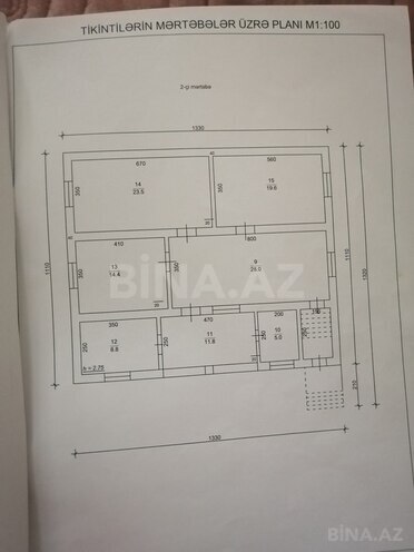 8 otaqlı həyət evi/bağ evi - Xaçmaz - 295 m² (22)